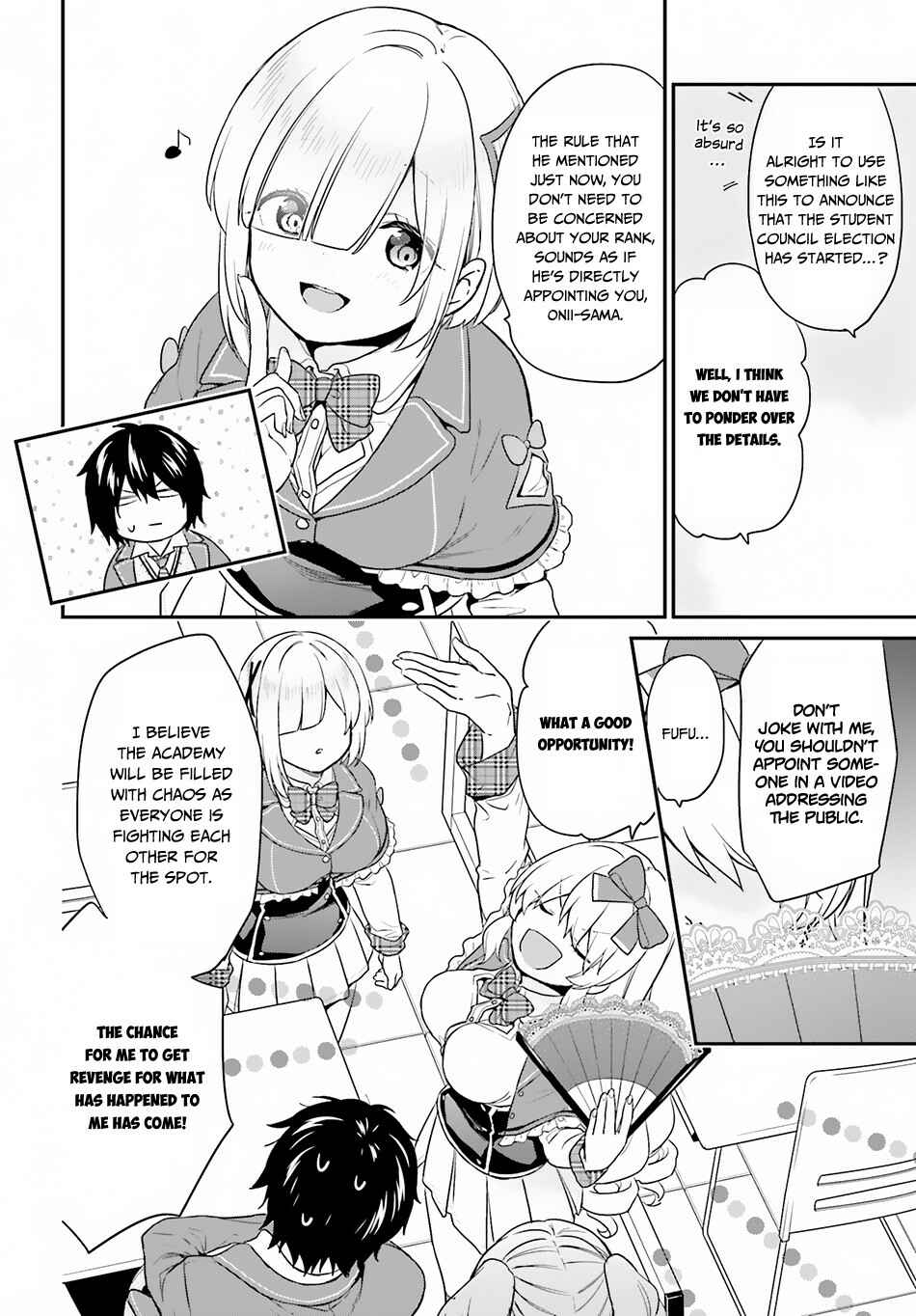 Jishou F-Rank no Oniisama ga Game de Hyouka sareru Gakuen no Chouten ni Kunrin suru Sou desu yo? Chapter 14 - Page 7