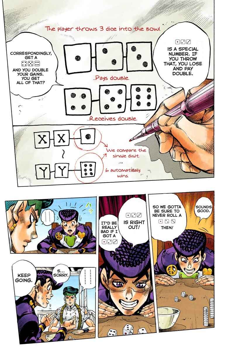 JoJo no Kimyou na Bouken: Part 4 - Diamond wa Kudakenai Color-ban Chapter 116 - Page 12