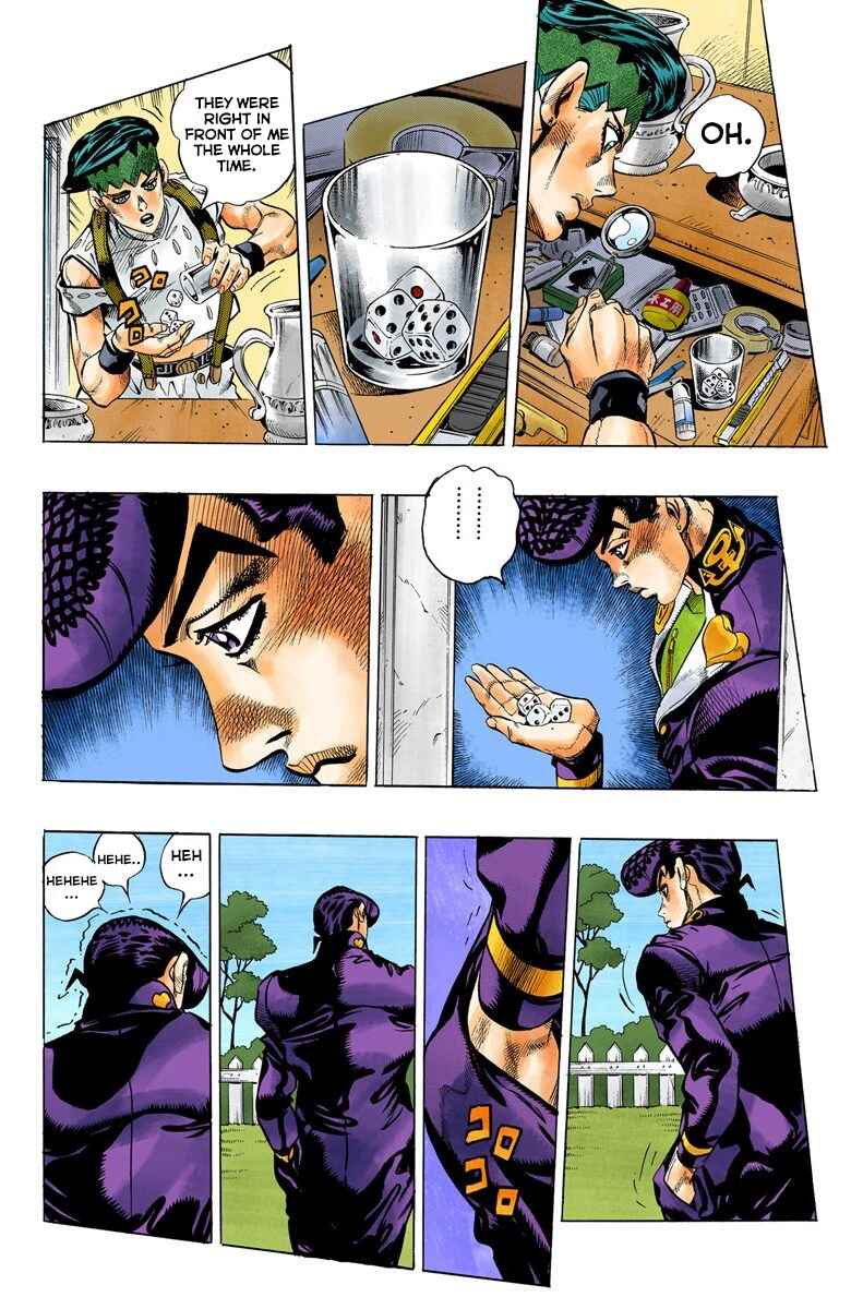 JoJo no Kimyou na Bouken: Part 4 - Diamond wa Kudakenai Color-ban Chapter 116 - Page 9
