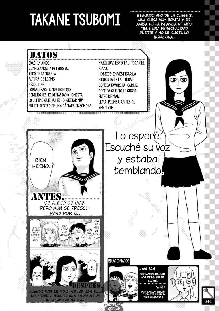 Mob Psycho 100 Official Fanbook. Chapter 3 - Page 12