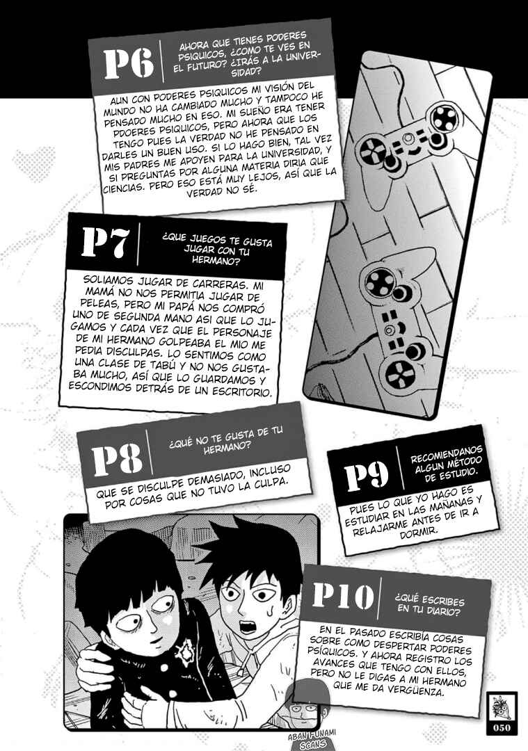 Mob Psycho 100 Official Fanbook. Chapter 3 - Page 18