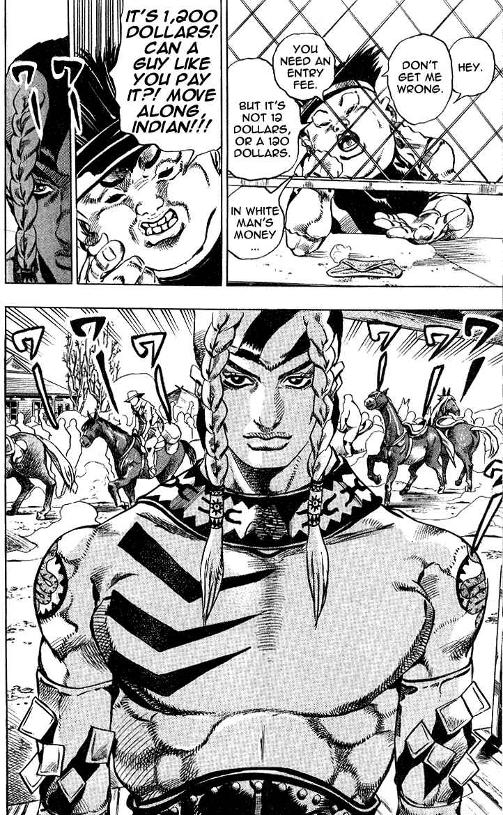 JoJo no Kimyou na Bouken: Part 7 - Steel Ball Run Chapter 4 - Page 13