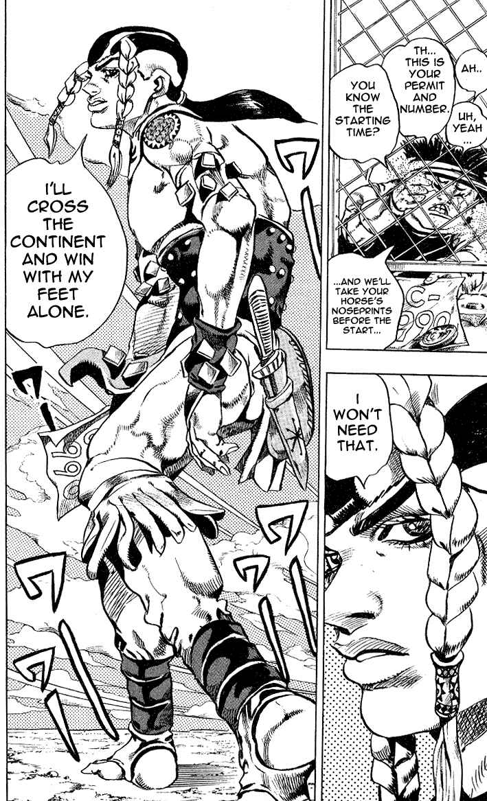 JoJo no Kimyou na Bouken: Part 7 - Steel Ball Run Chapter 4 - Page 15