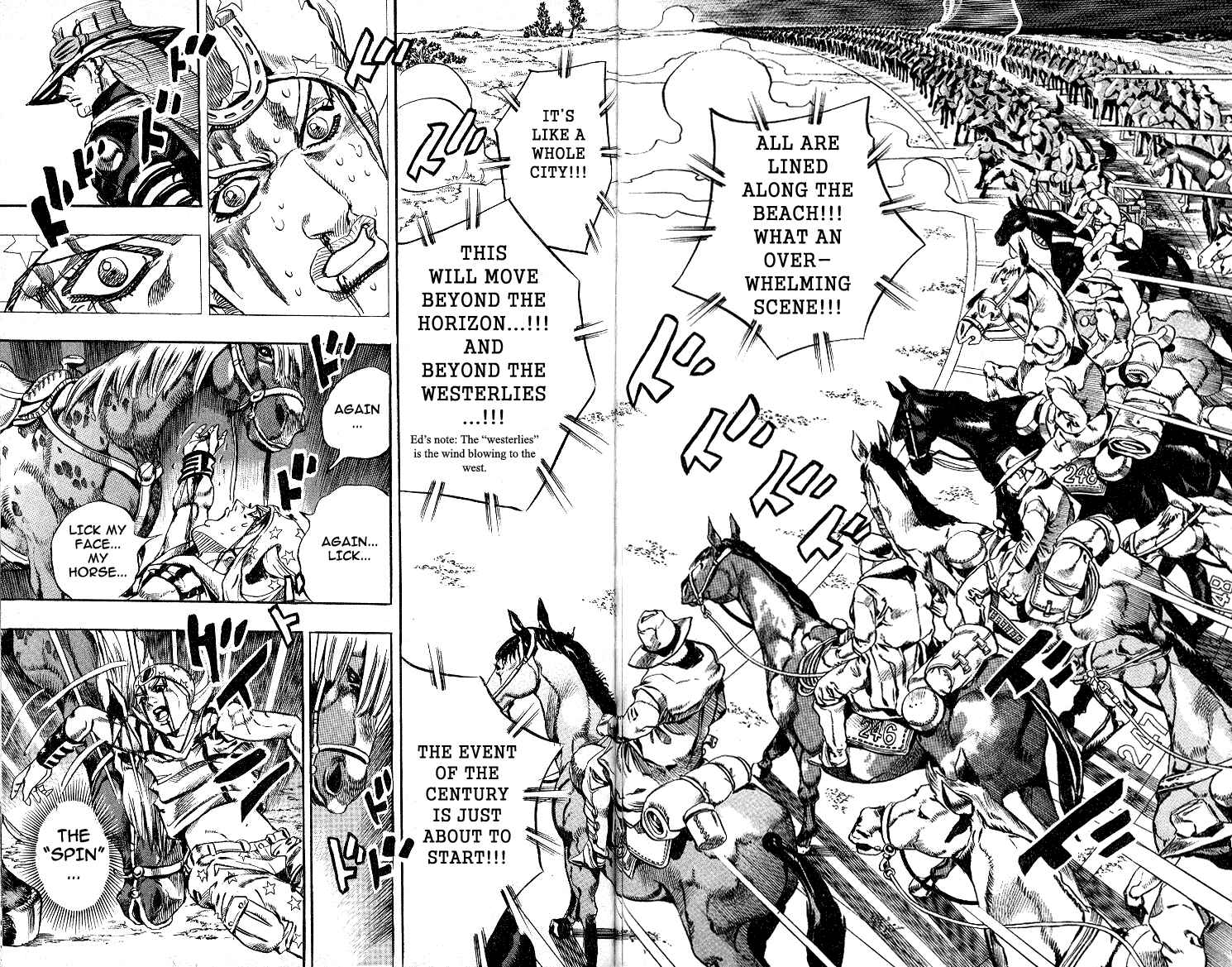 JoJo no Kimyou na Bouken: Part 7 - Steel Ball Run Chapter 4 - Page 24