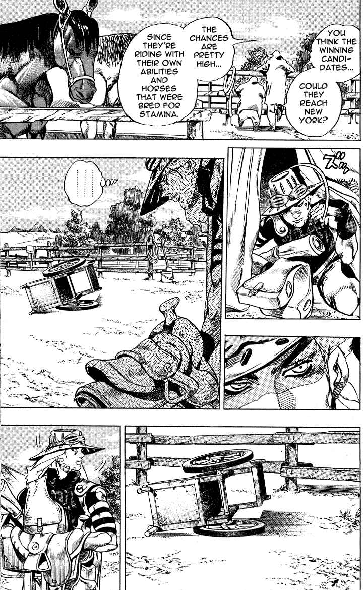 JoJo no Kimyou na Bouken: Part 7 - Steel Ball Run Chapter 4 - Page 4