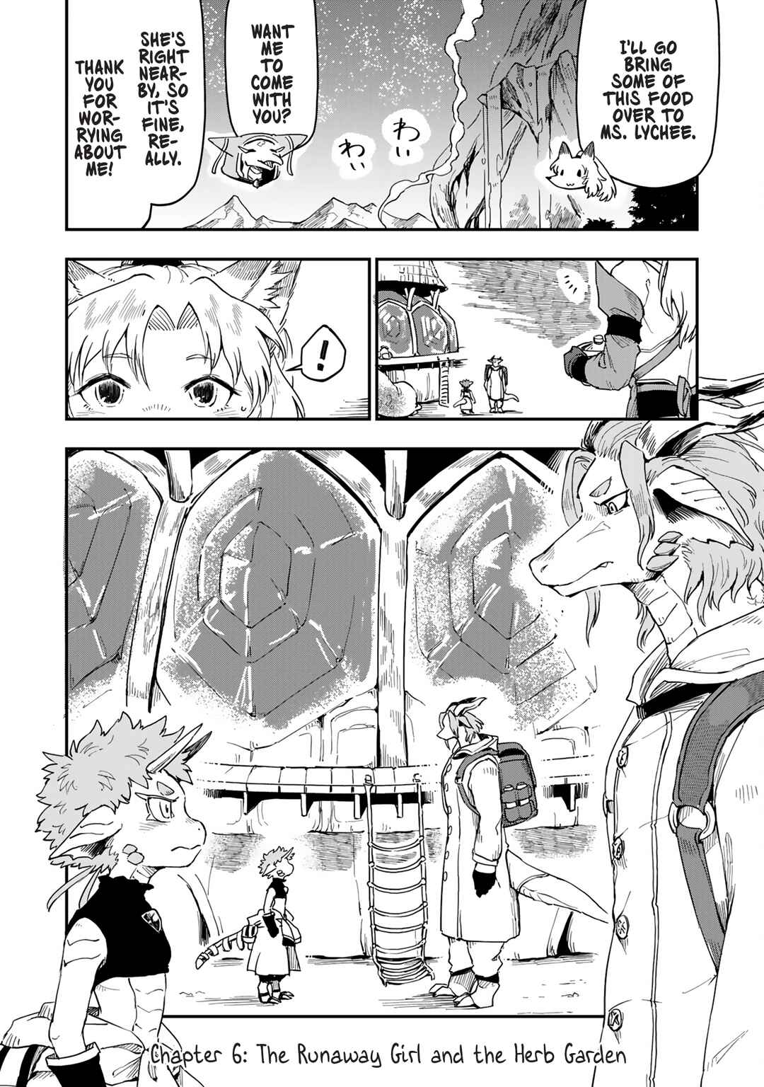 Batsuichi Kitsune to Tabi Gohan Chapter 6 - Page 2