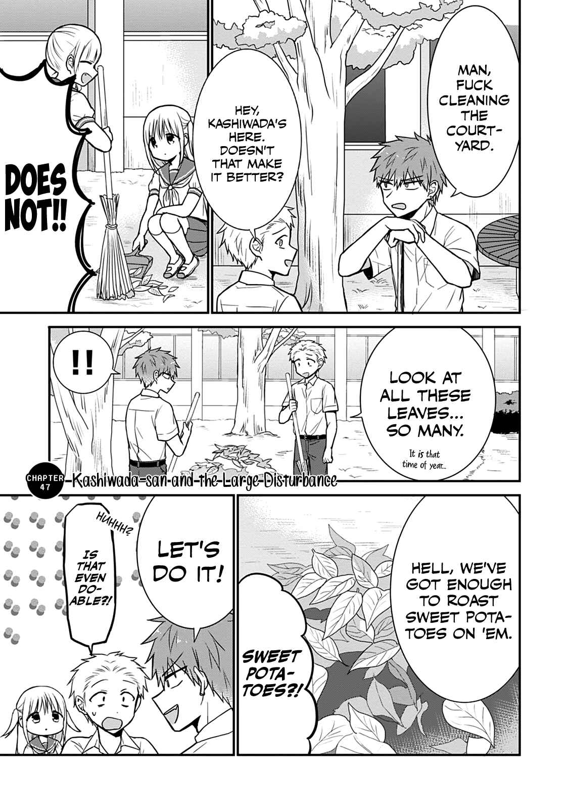 Kao ni Denai Kashiwada-san to Kao ni Deru Oota-kun Chapter 47 - Page 2