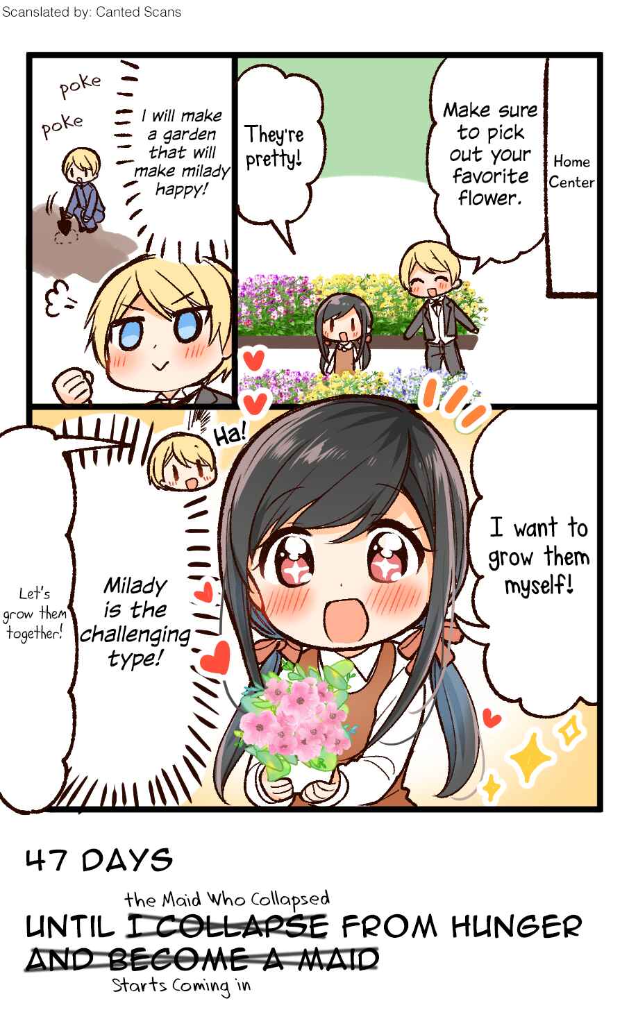 100-nichi go ni Kuufuku de Taore Maid ni Naru Onnanoko Chapter 53 - Page 1