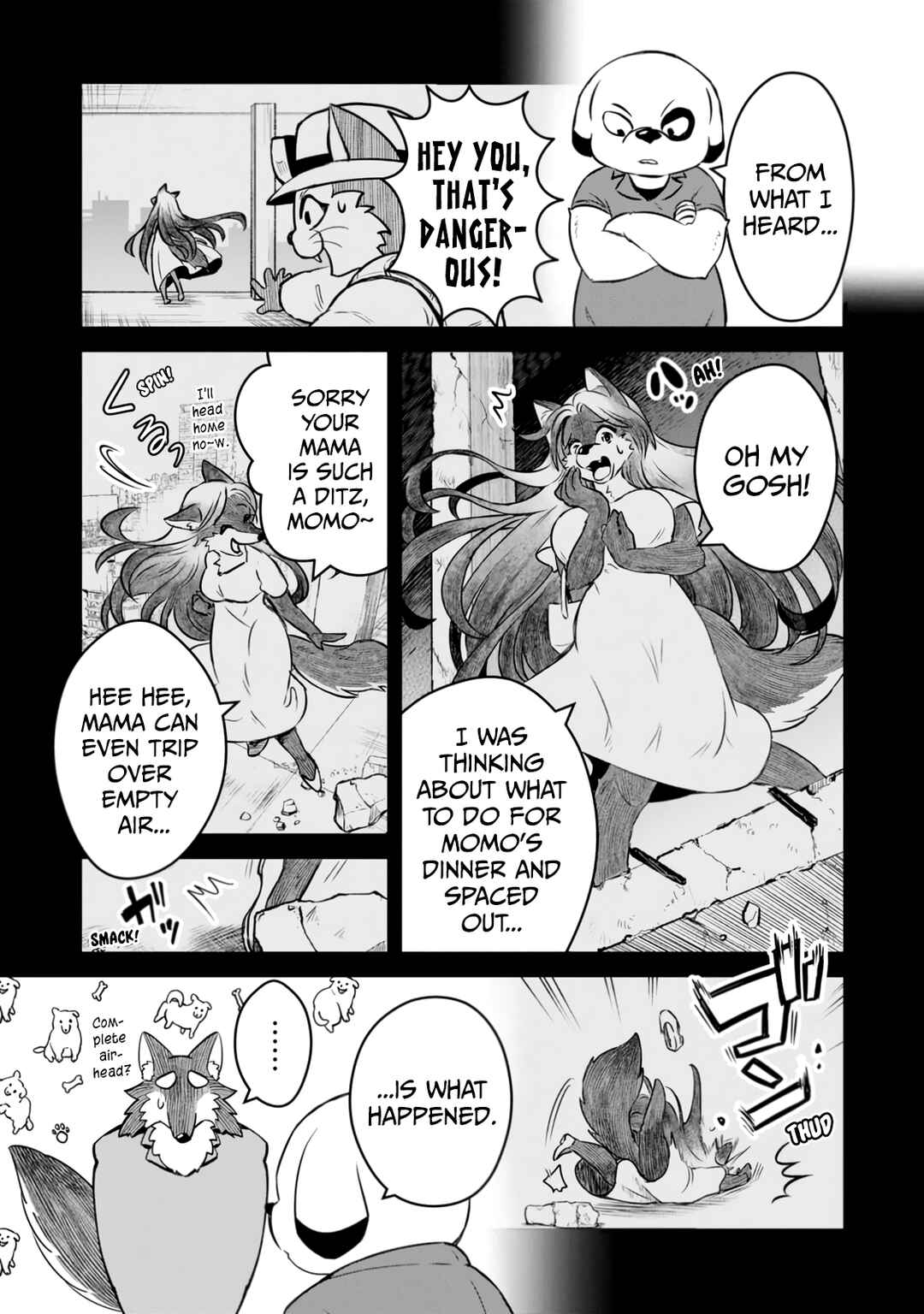 Kemomimi Shoujo no Shiawase Gohan Chapter 3 - Page 3
