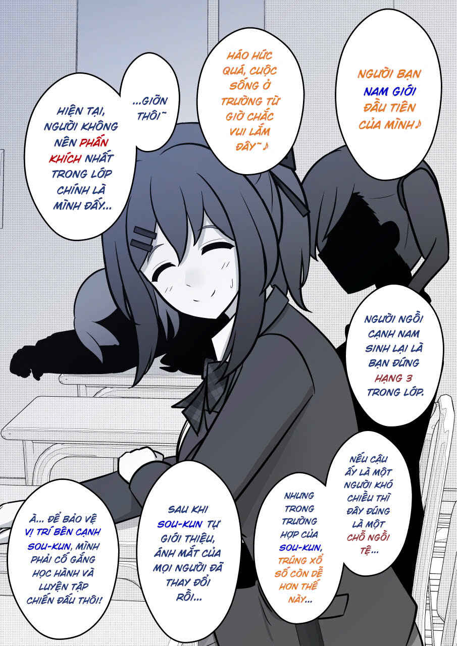 Danjo-hi 1:39 no Heikou Sekai wa Omoi no Hoka Futsuu Chapter 56 - Page 3