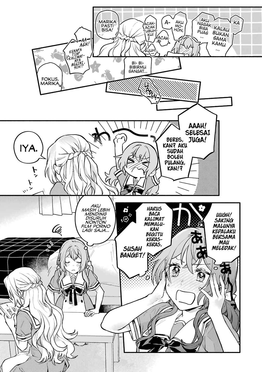 Onna Doushi toka Arienai desho to Iiharu Onnanoko wo, Hyakunichikan de Tetteiteki ni Otosu Yuri no Ohanashi Chapter 5.5 - Page 7