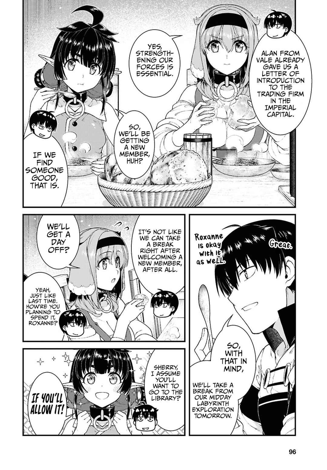 Isekai Meikyuu de Harem o Chapter 98 - Page 11