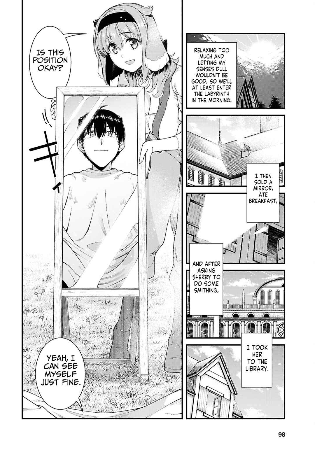Isekai Meikyuu de Harem o Chapter 98 - Page 13