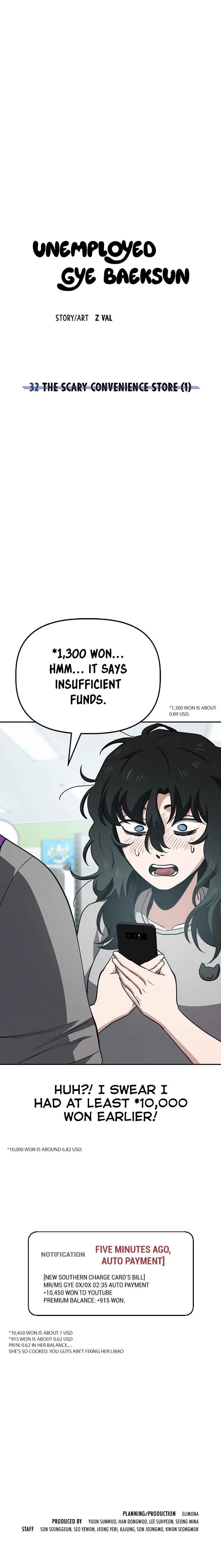 Mujikbaeksu Gye Baek-sun Chapter 32 - Page 37