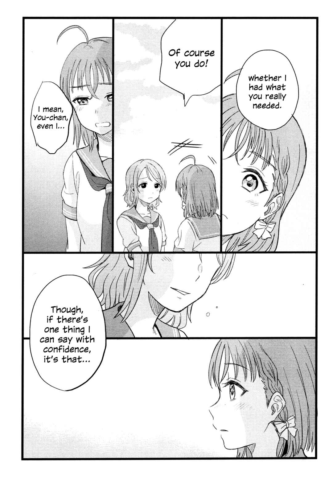 Love Live! Sunshine!! - A Love-Tinted Aquamarine (Doujinshi) Chapter 1 - Page 21