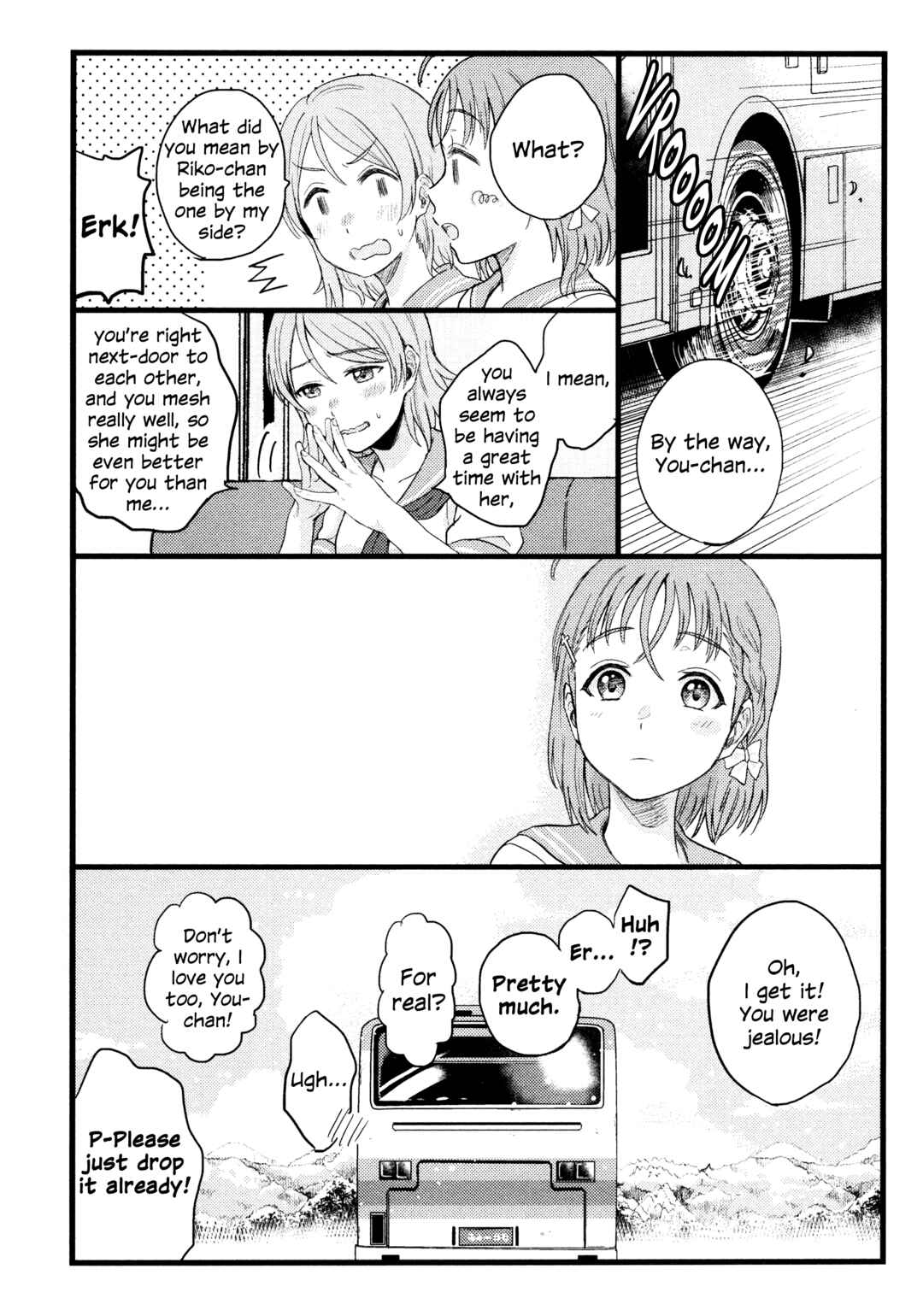 Love Live! Sunshine!! - A Love-Tinted Aquamarine (Doujinshi) Chapter 1 - Page 25