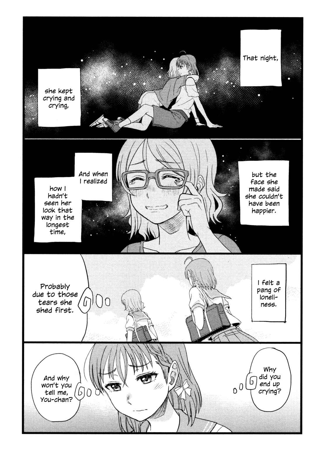 Love Live! Sunshine!! - A Love-Tinted Aquamarine (Doujinshi) Chapter 1 - Page 7