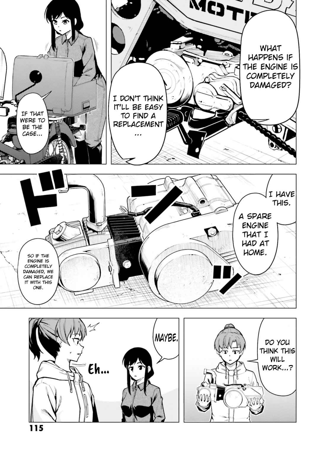 Super Cub Chapter 52 - Page 19
