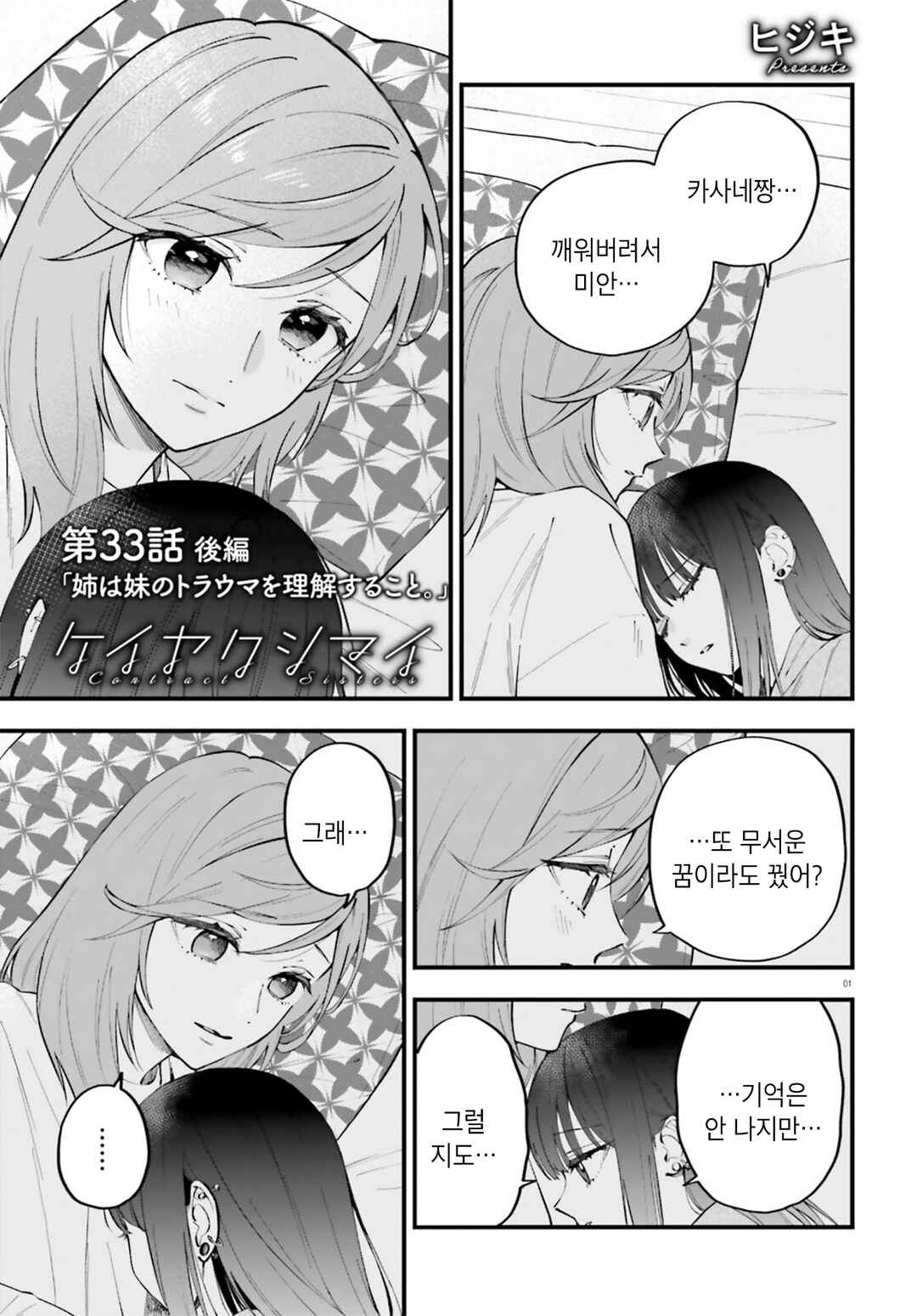 Keiyaku Shimai Chapter 33.2 - Page 1