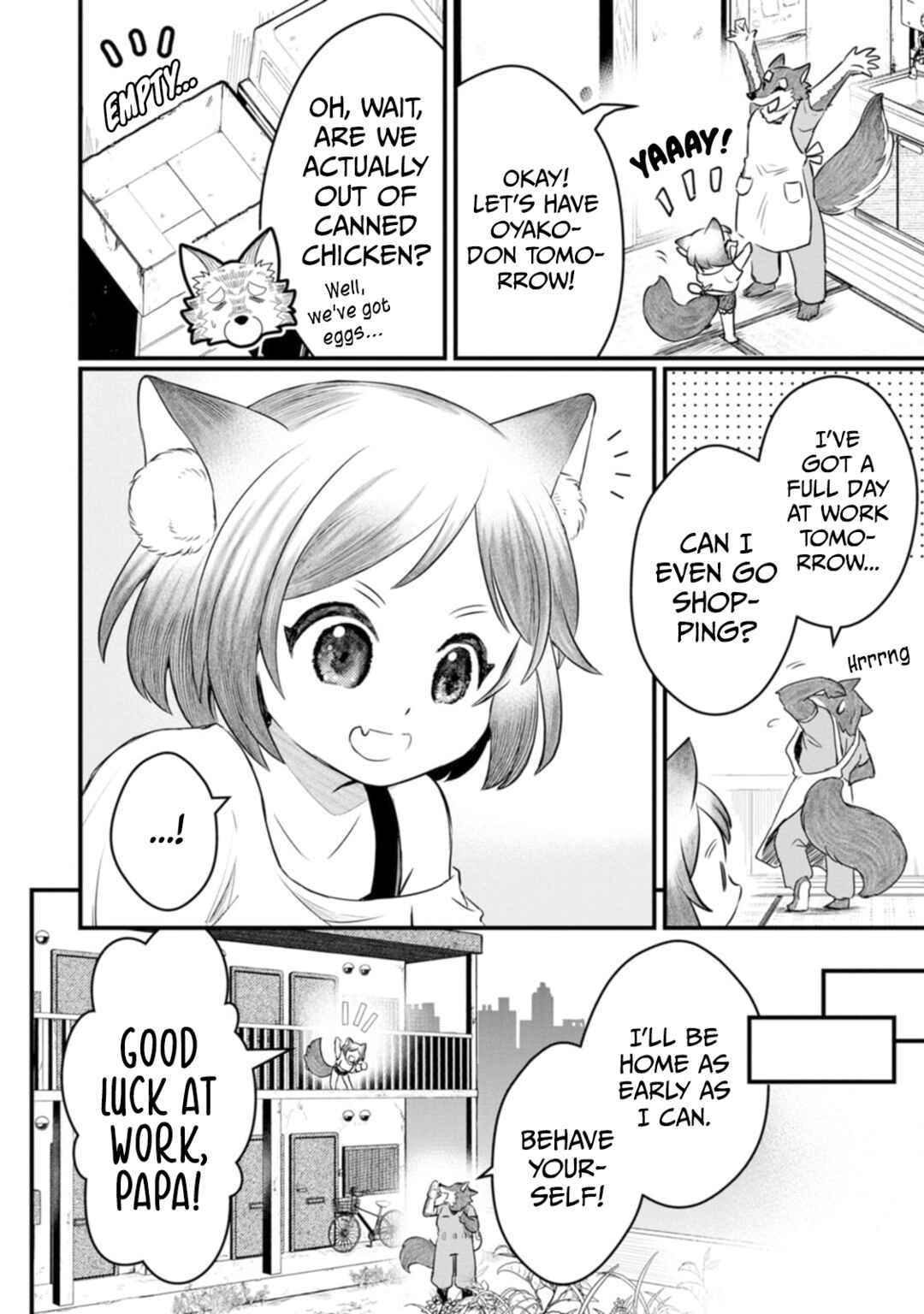 Kemomimi Shoujo no Shiawase Gohan Chapter 5 - Page 4