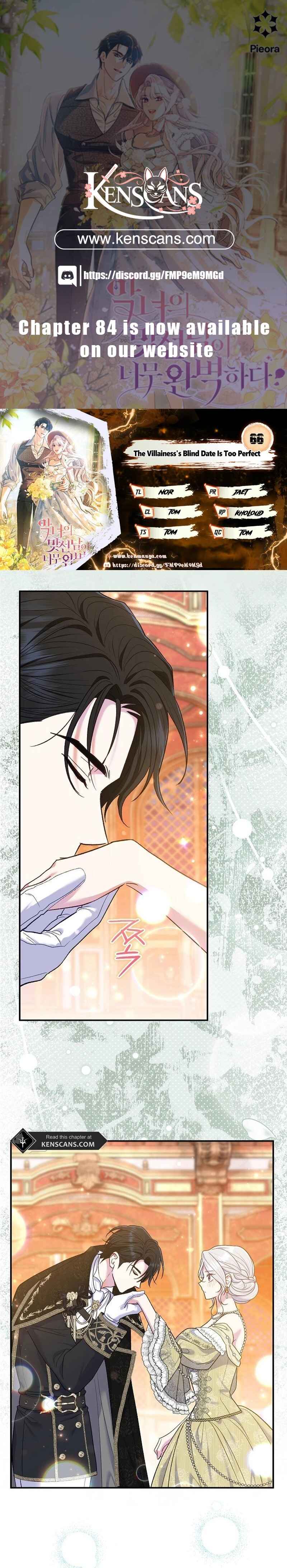 The Villainess' Blind Date Is Too Perfect Chapter 66 - Page 1