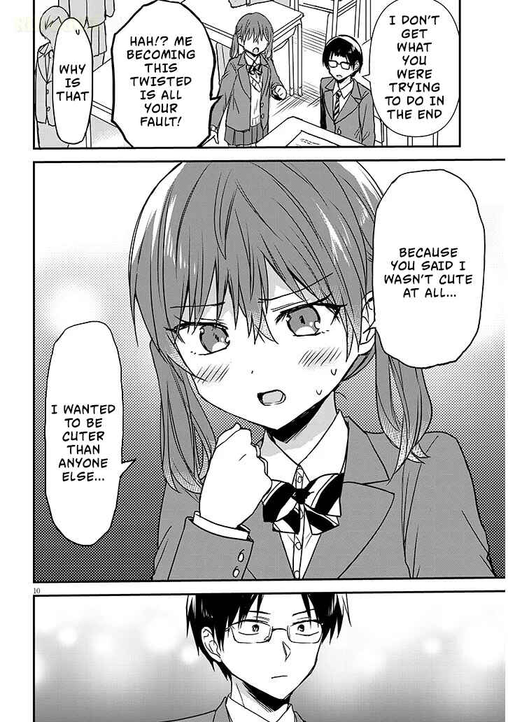 Kao ni Denai Kashiwada-san to Kao ni Deru Oota-kun + Chapter 34 - Page 11