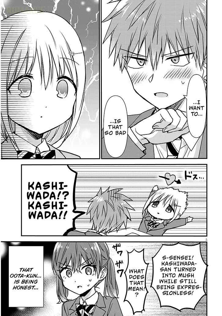 Kao ni Denai Kashiwada-san to Kao ni Deru Oota-kun + Chapter 34 - Page 6