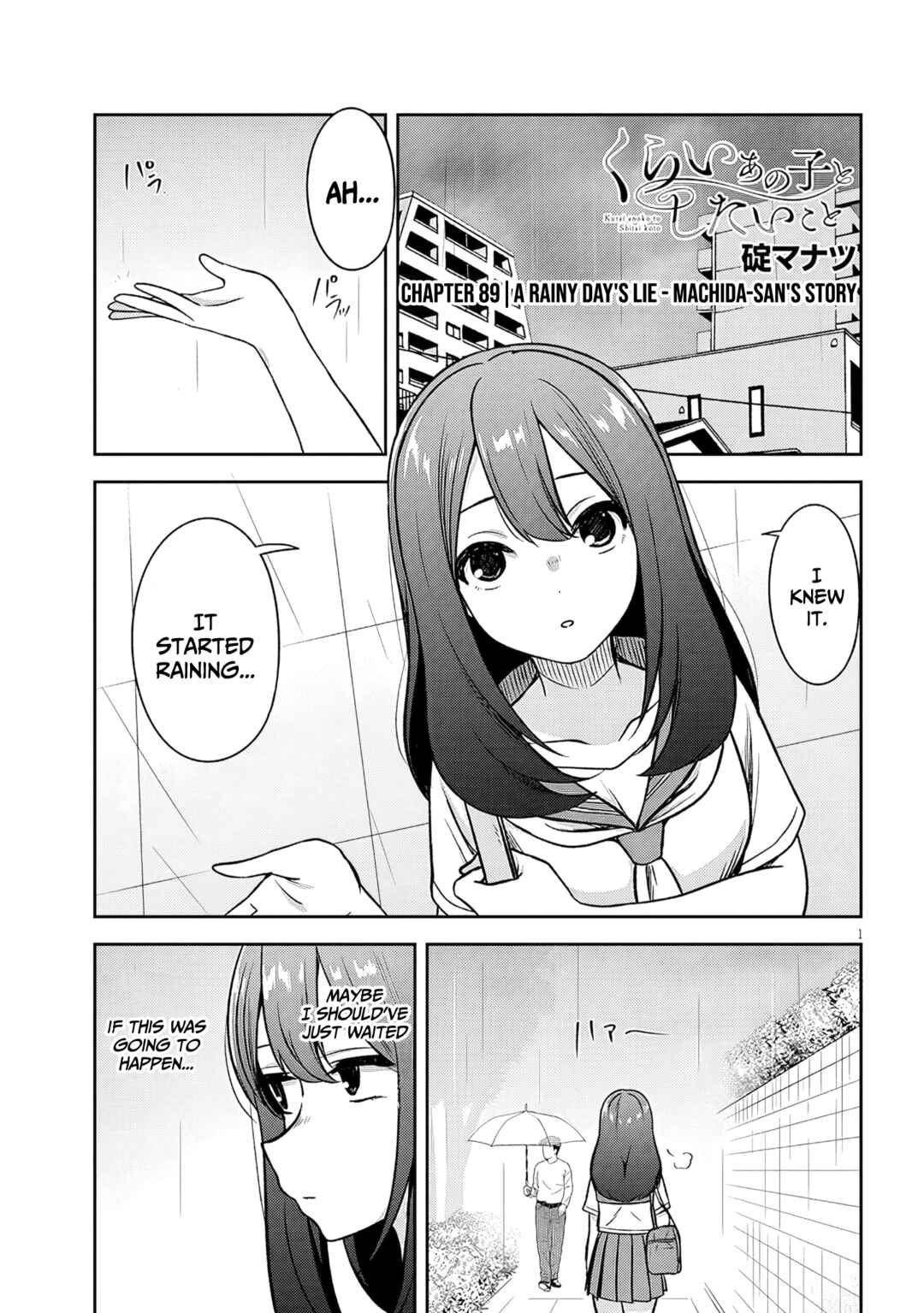 Kurai Ano Ko to Shitai Koto Chapter 89 - Page 2