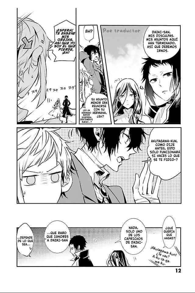 Bungo stray dogs Antología Hana Chapter 1 - Page 9