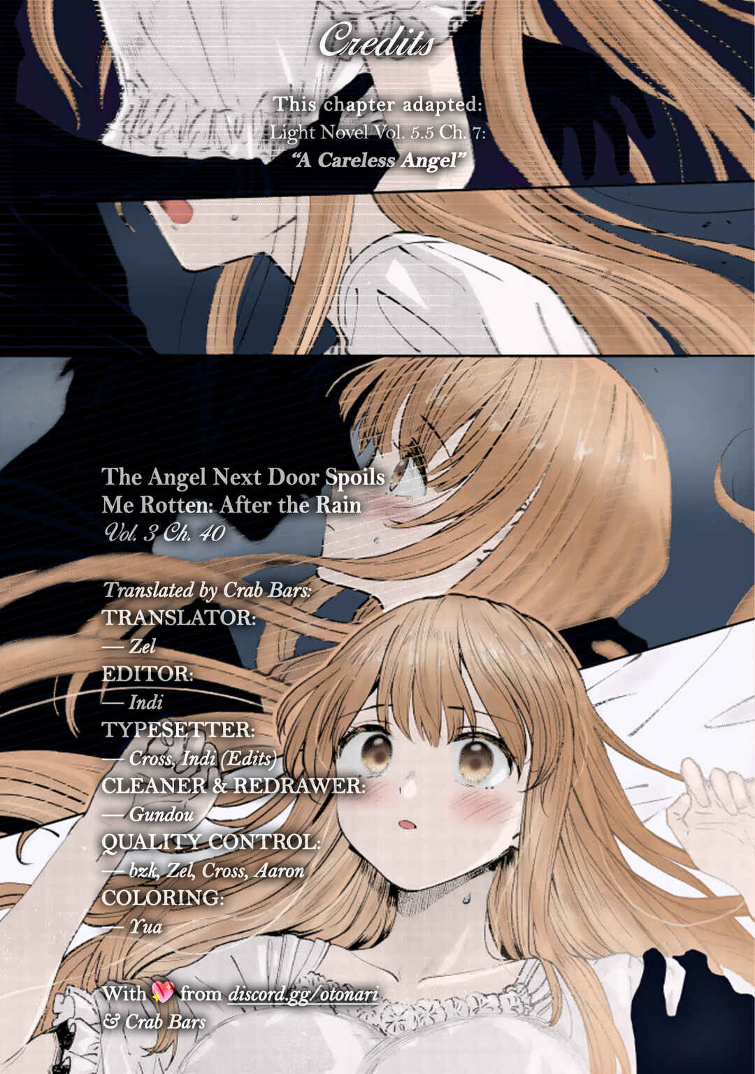 Otonari no Tenshi-sama ni Itsunomanika Dame Ningen ni Sareteita Ken: after the rain Chapter 40 - Page 13