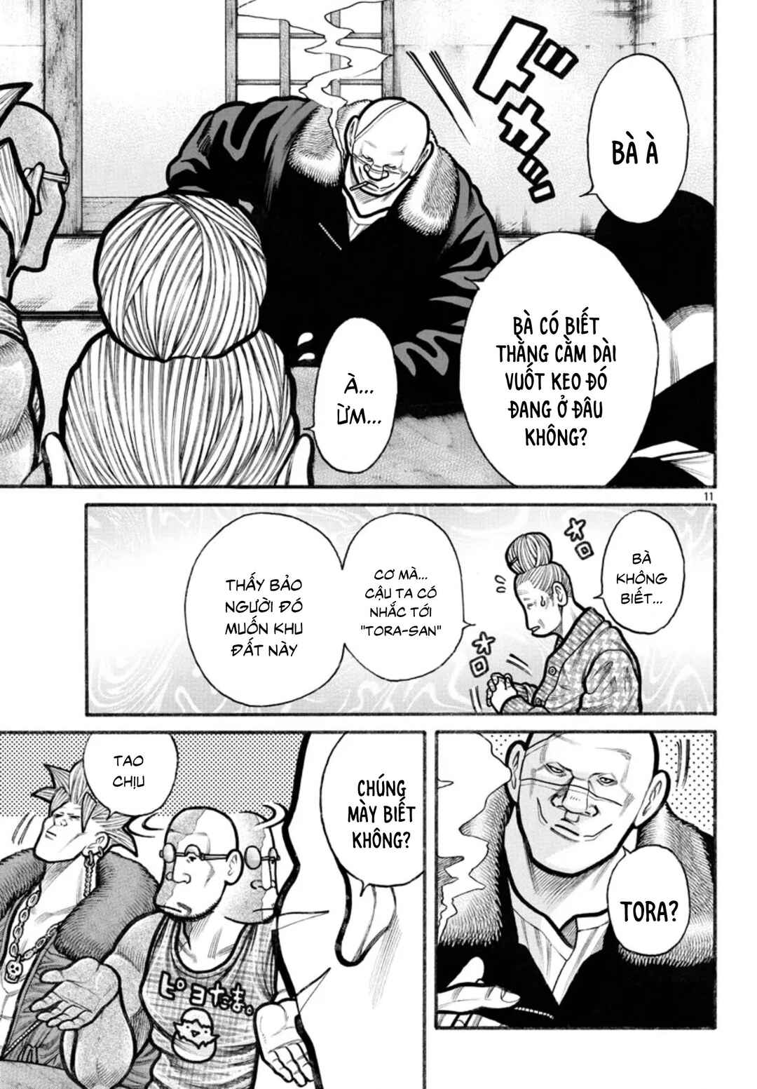 Crows Gaiden Housenka - the beginning of HOUSEN Chapter 64 - Page 11