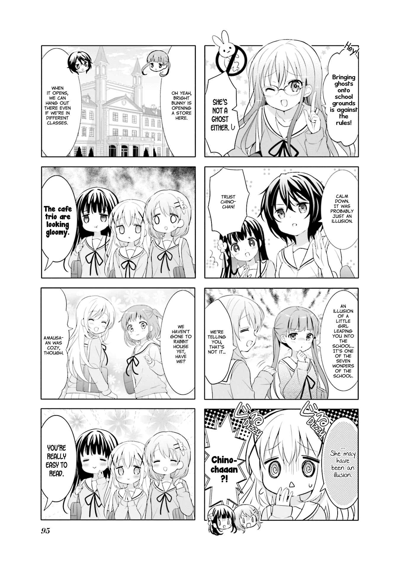 Gochuumon wa Usagi desu ka? Chapter 117 - Page 3
