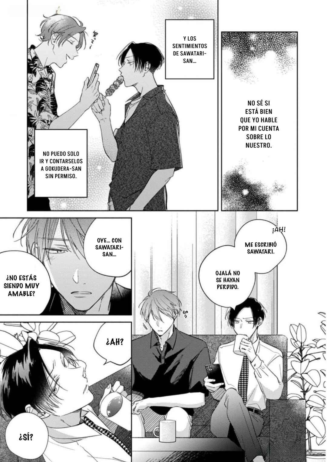 Oni Joushi Gokudera-san wa Abakaretai Chapter 14 - Page 38