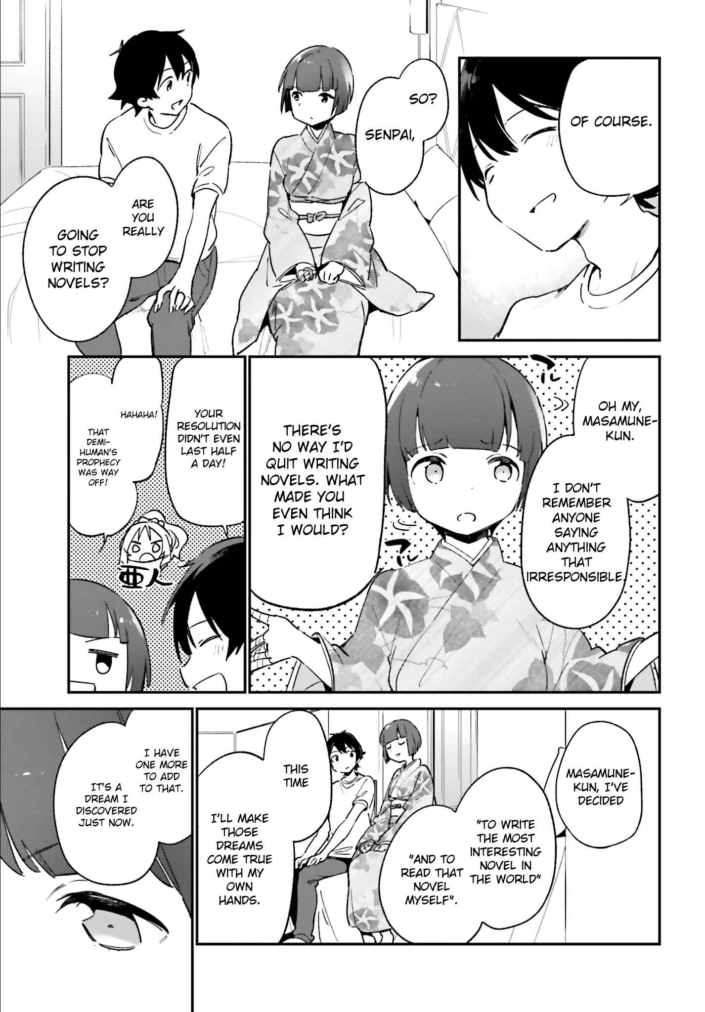 Eromanga Sensei Chapter 34 - Page 33