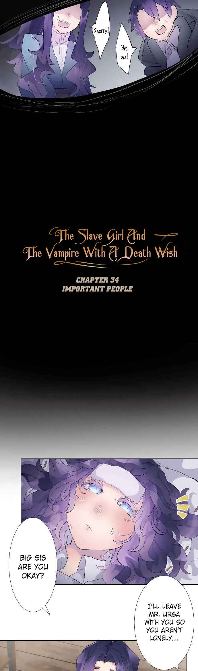 The Slave Girl and the Vampire with a Death Wish Chapter 34 - Page 3