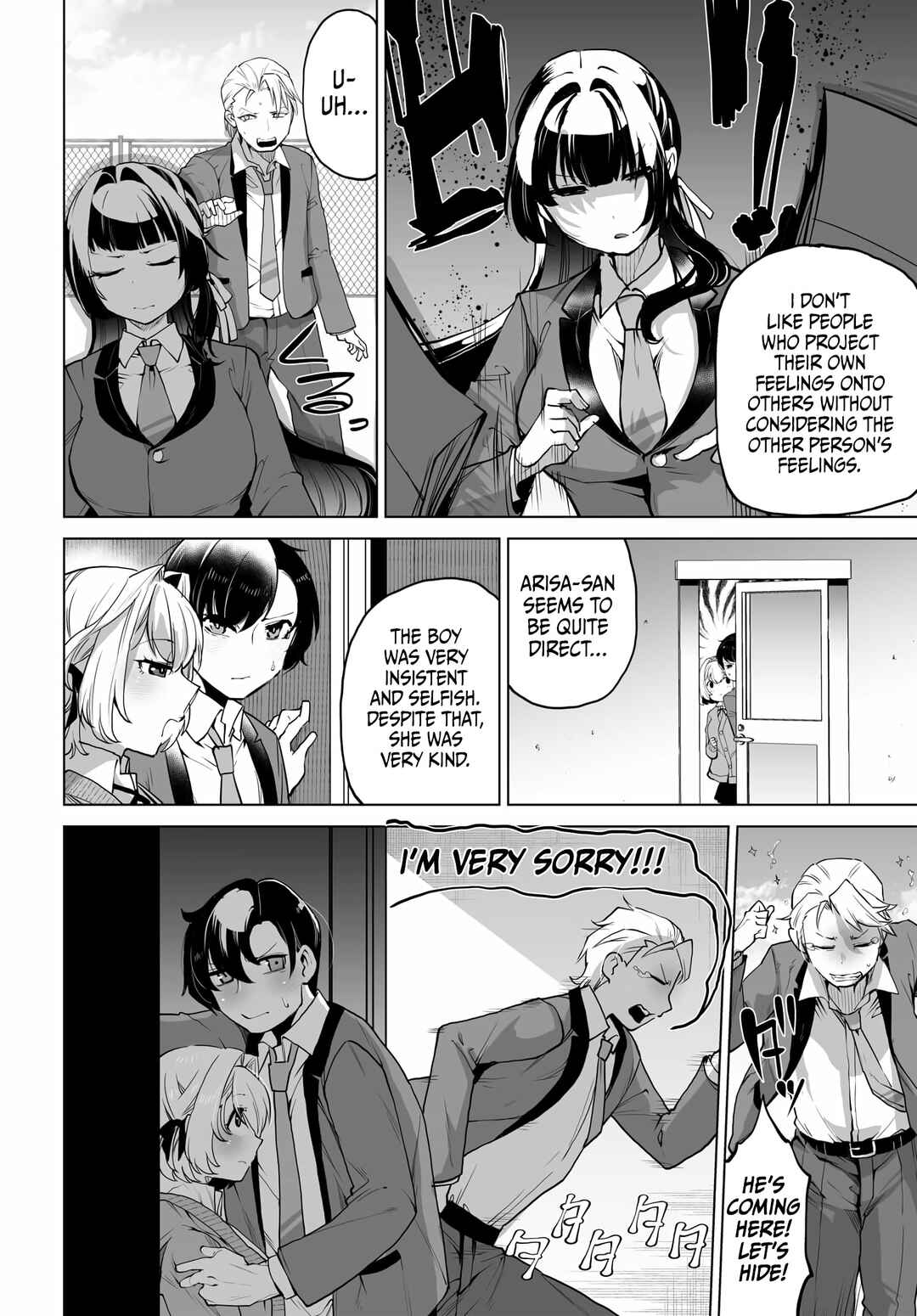Otoko Girai na Bijin Shimai wo Namae mo Tsugezu ni Tasuketara Ittai Dounaru? Chapter 4 - Page 6