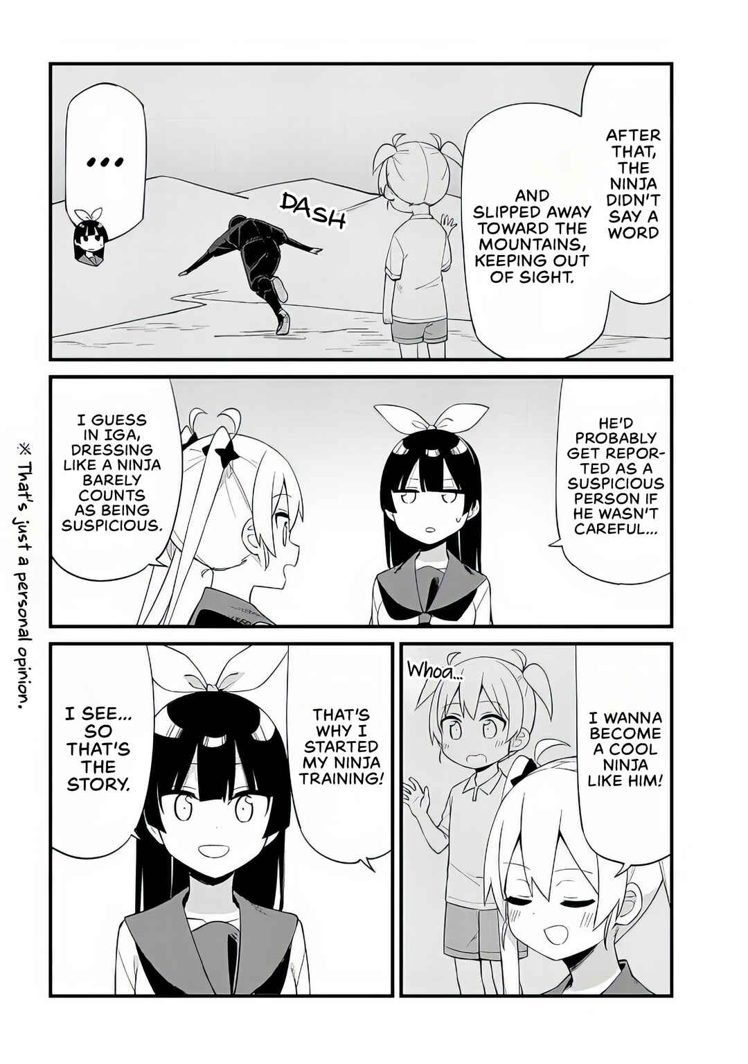Shichi Genme wa Ninja Shugyou Desu! Chapter 4 - Page 8