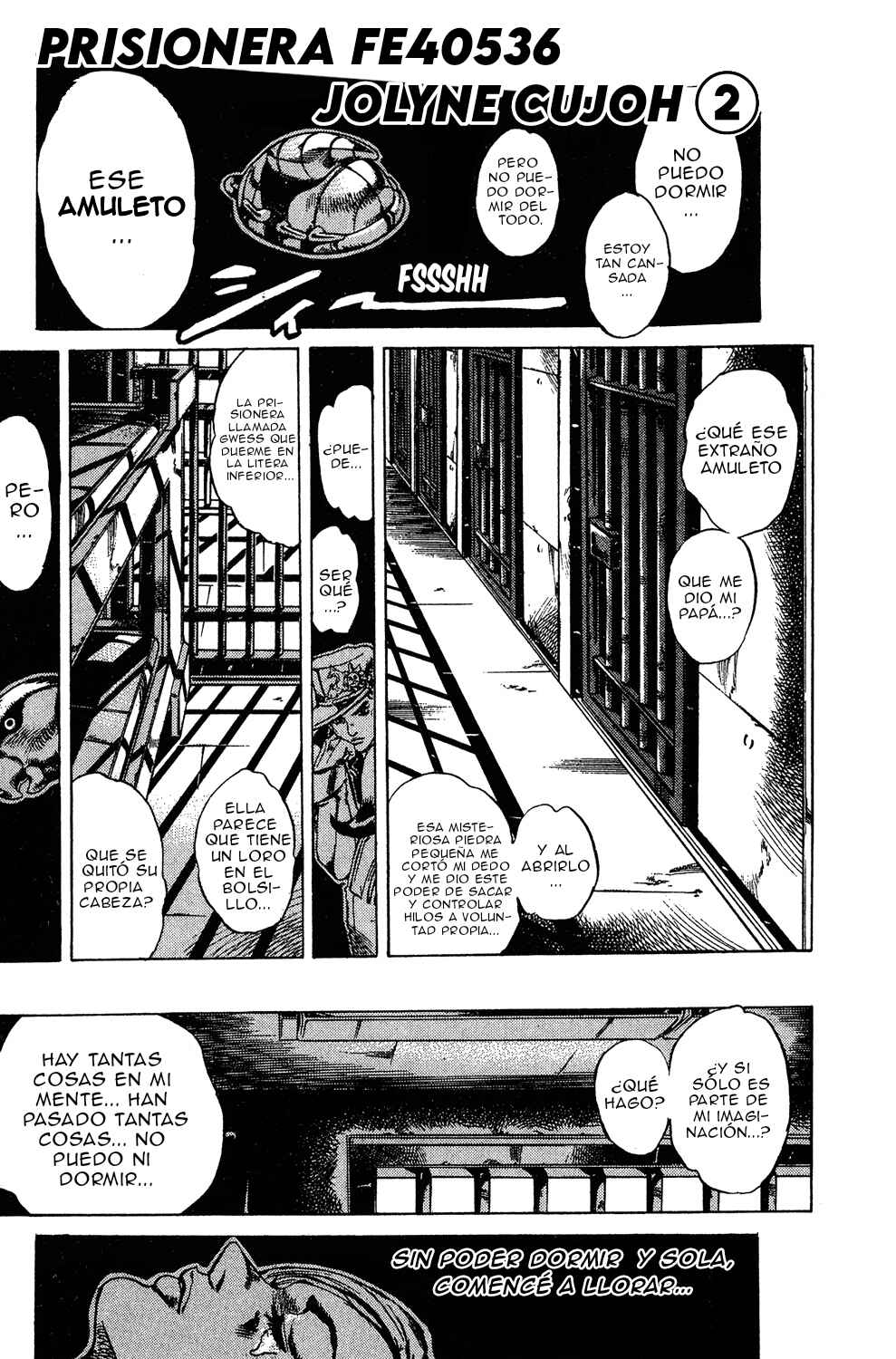 JoJo no Kimyou na Bouken: Part 6 - Stone Ocean Chapter 5 - Page 1