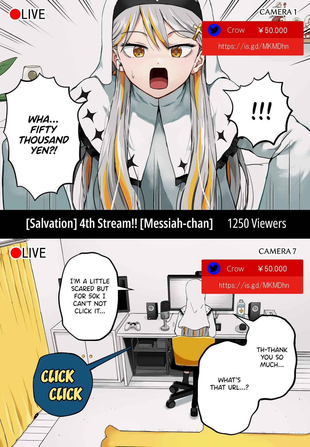 Kyuusai Kei Vtterer ✟ Messiah-chan Chapter 22 - Page 1