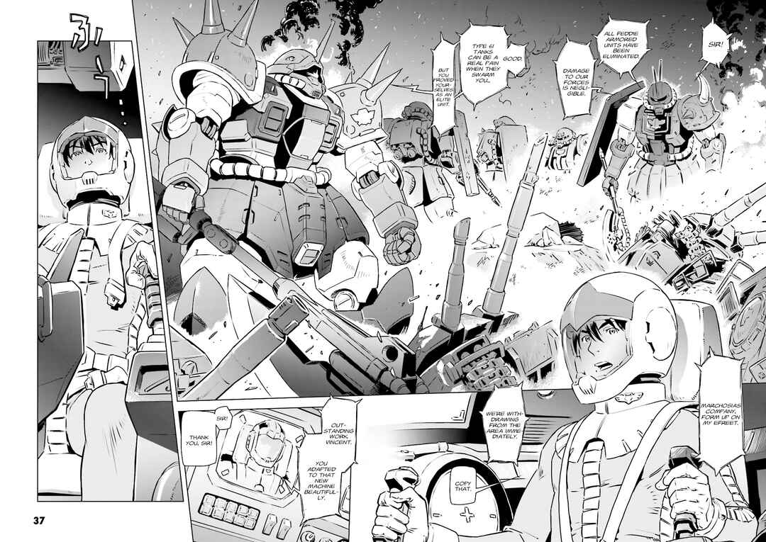 Mobile Suit Gundam Side Story - Missing Link Chapter 1 - Page 26