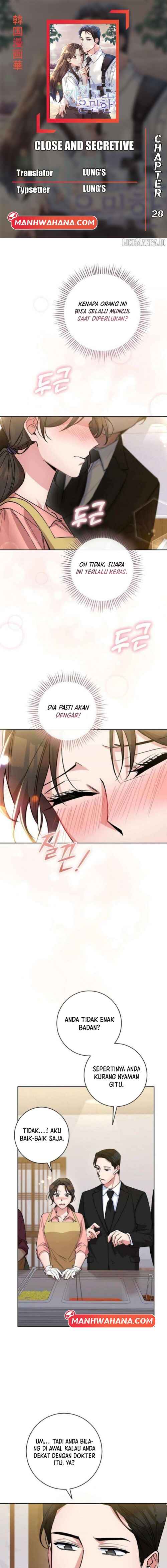 Close and Secretive Chapter 28 - Page 1