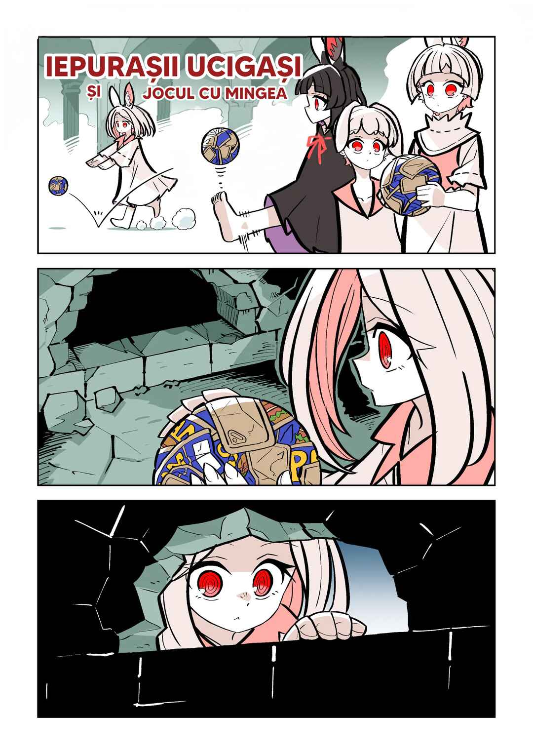 Satsujin Usagi Girl VS ○○○ Chapter 14 - Page 1