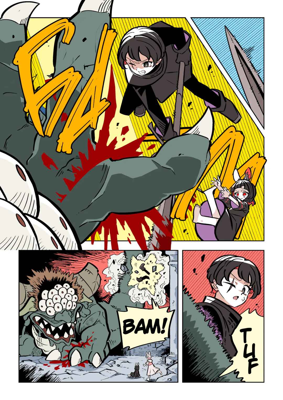 Satsujin Usagi Girl VS ○○○ Chapter 14 - Page 4