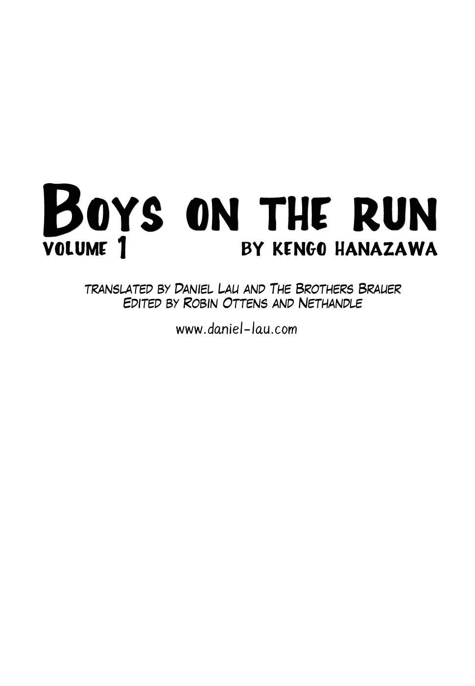 Boys on the Run Chapter 1 - Page 4