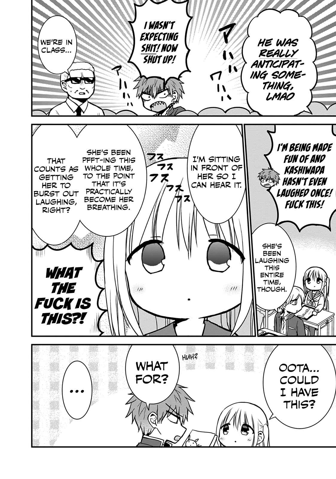 Kao ni Denai Kashiwada-san to Kao ni Deru Oota-kun Chapter 52 - Page 8
