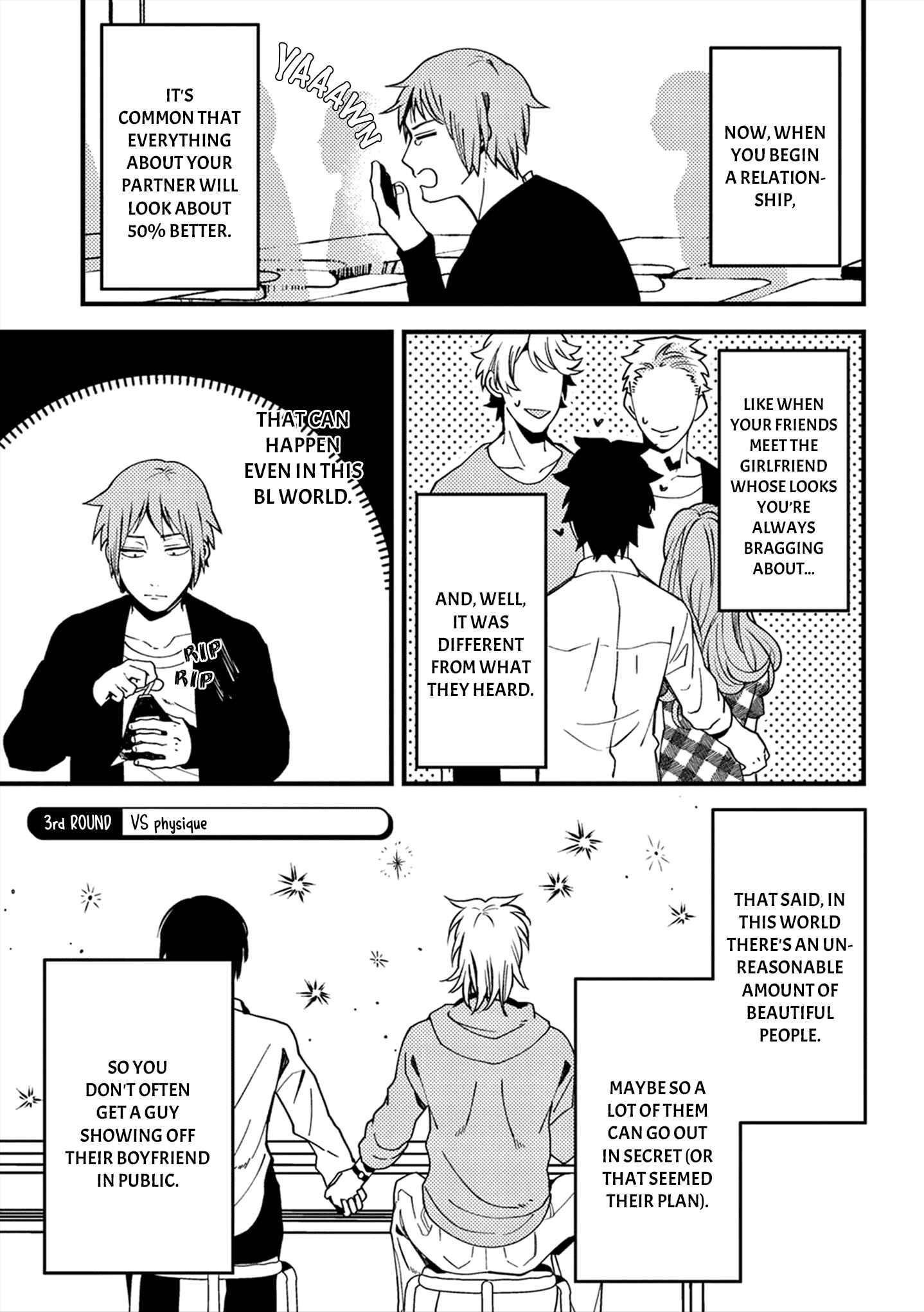 Zettai BL ni Naru Sekai vs. Zettai BL ni Naritakunai Otoko Chapter 3 - Page 2