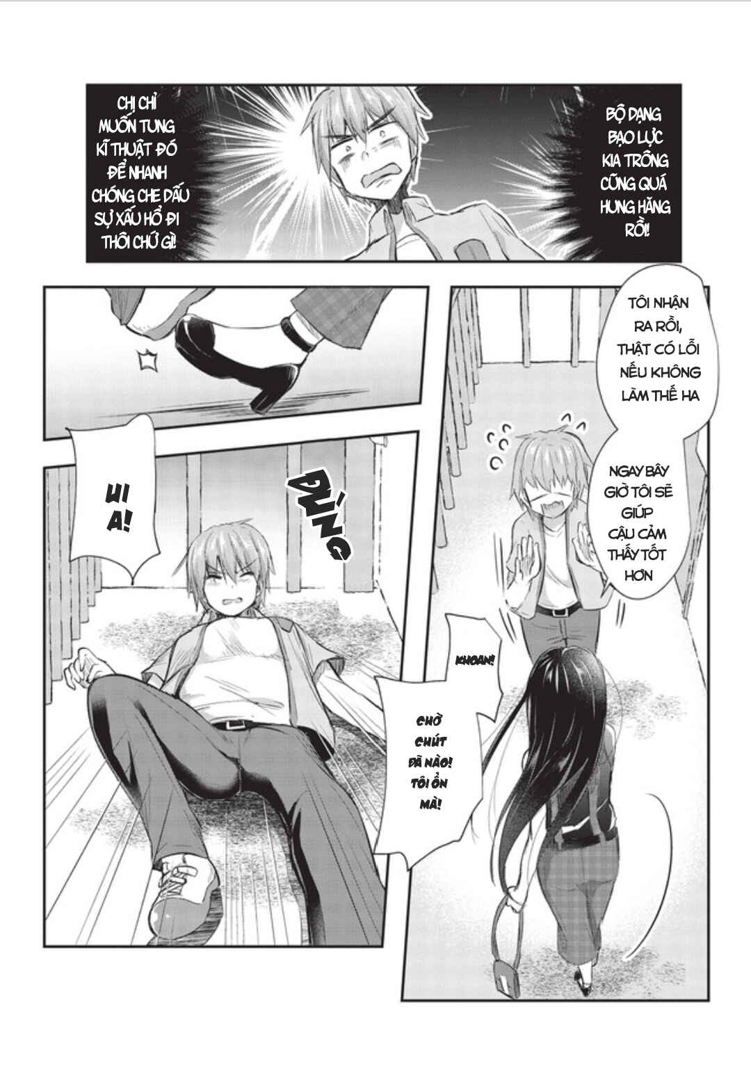 Dokuzetsu Shoujo wa Amanojaku ~Kabegoshi nara Sunao ni Sukitte Ierumon!~ Chapter 10 - Page 11