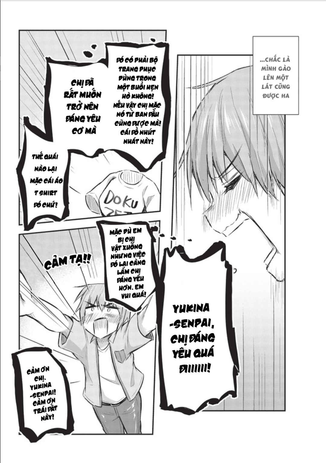 Dokuzetsu Shoujo wa Amanojaku ~Kabegoshi nara Sunao ni Sukitte Ierumon!~ Chapter 10 - Page 19