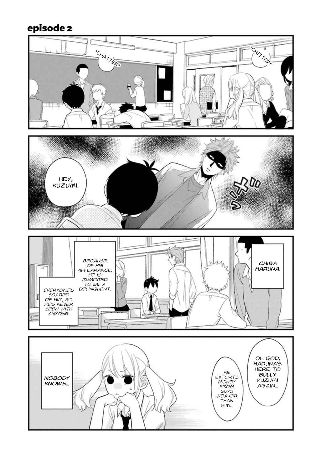 Kuzumi-kun, Can't You Read the Room? Chapter 2 - Page 2