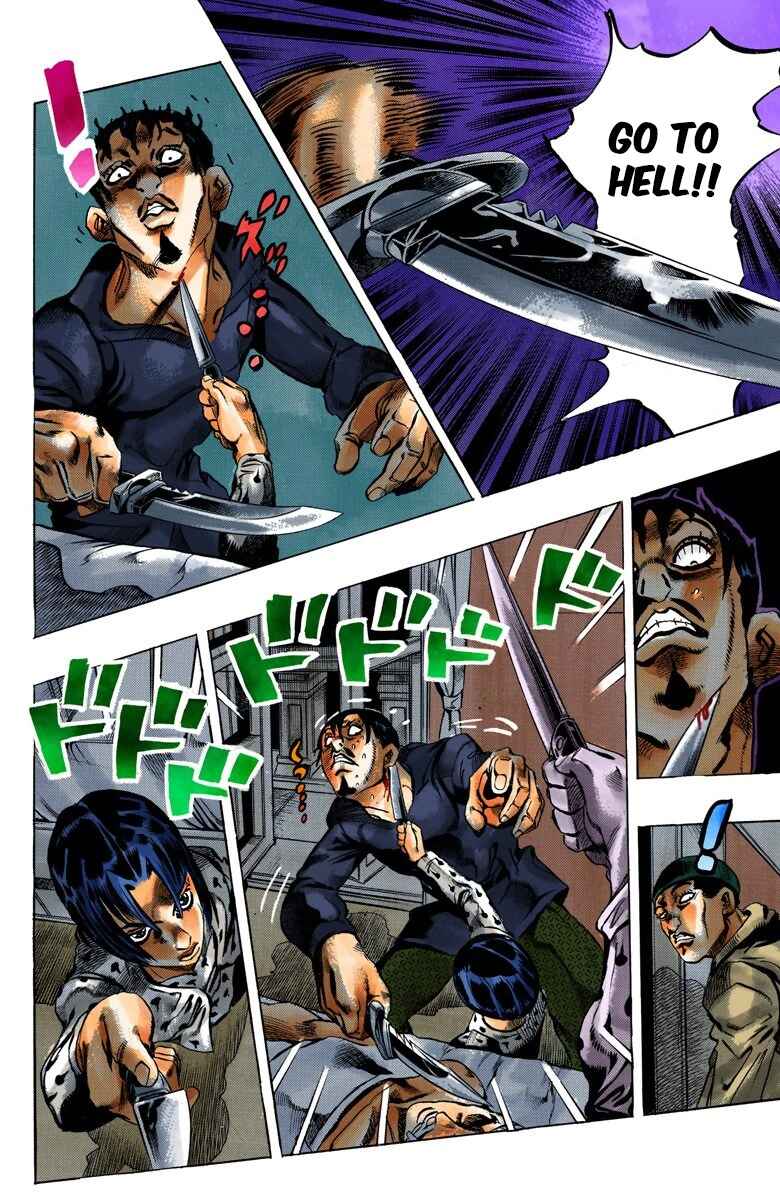 JoJo no Kimyou na Bouken: Part 5 - Ougon no Kaze Color-ban Chapter 78 - Page 13